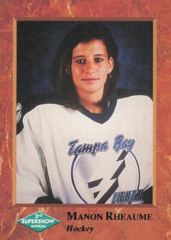 1993 3rd Annual Supershow #NNO Manon Rheaume Front