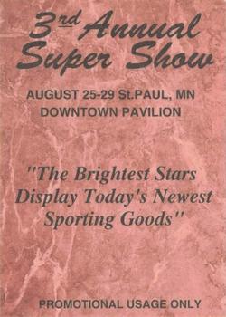 1993 3rd Annual Supershow #NNO Nolan Ryan Back