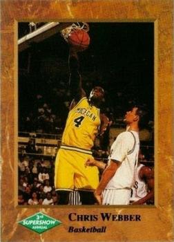 1993 3rd Annual Supershow #NNO Chris Webber Front