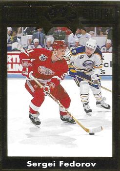 1992 Cartwrights Players Choice #11 Sergei Fedorov Front