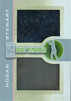 2010 Famous Fabrics - Double Memorabilia #NNO Payne Stewart /  Ben Hogan Front