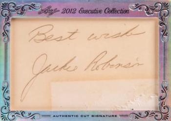 2012 Leaf Executive Collection #NNO Jackie Robinson Front