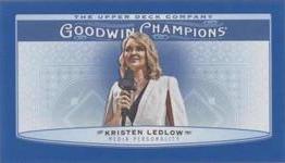 2019 Upper Deck Goodwin Champions - Mini Royal Blue #66 Kristen Ledlow Front