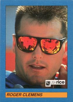 1993 USA Rice Council #3 Roger Clemens Front
