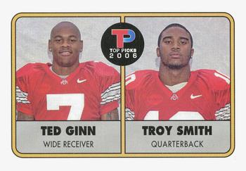 2006 Top Picks (Unlicensed) #NNO Ted Ginn / Troy Smith Front