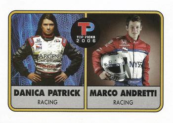 2006 Top Picks (Unlicensed) #NNO Danica Patrick / Marco Andretti Front