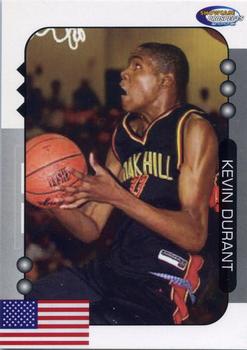 2005 Showcase Prospects #NNO Kevin Durant Front
