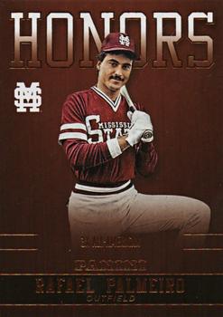 2016 Panini Mississippi State Bulldogs - Honors #RP-MS Rafael Palmeiro Front