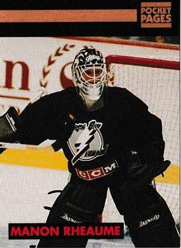1992-94 Pocket Pages Cards - Show Free Samples #L1 Manon Rheaume Front