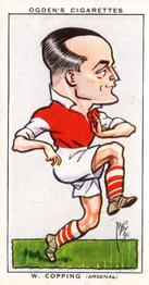 1935 Ogden's Football Caricatures #5 Wilf Copping Front