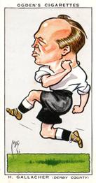1935 Ogden's Football Caricatures #22 Hughie Gallacher Front