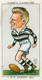 1935 Ogden's Football Caricatures #35 Jack Dawson Front