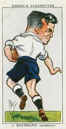 1935 Ogden's Football Caricatures #47 Joe Sherburn Front