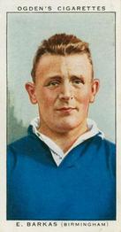 1935 Ogden's Football Club Captains #1 Ned Barkas Front