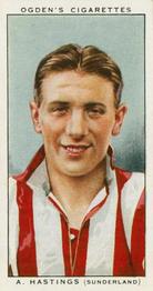 1935 Ogden's Football Club Captains #14 Alex Hastings Front