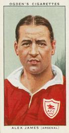 1935 Ogden's Football Club Captains #16 Alex James Front