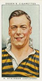 1935 Ogden's Football Club Captains #26 Arthur Atkinson Front