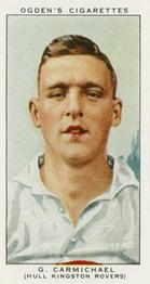 1935 Ogden's Football Club Captains #30 George Carmichael Front