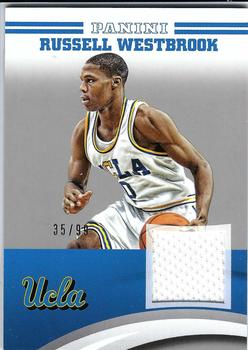 2015 Panini UCLA Bruins - Memorabilia Silver #RW-UCL Russell Westbrook Front