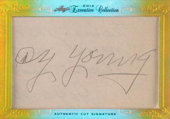 2014 Leaf Executive Collection Masterpiece #NNO Cy Young Front