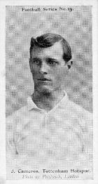 1902 Wills's Football Series #13 John Cameron Front