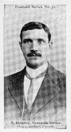 1902 Wills's Football Series #31 Matt Kingsley Front
