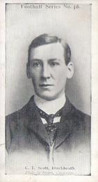 1902 Wills's Football Series #46 Charles Scott Front