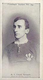 1902 Wills's Football Series #54 Llewellyn Lloyd Front