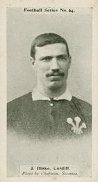1902 Wills's Football Series #64 Jere Blake Front