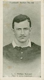 1902 Wills's Football Series #66 Lou Phillips Front