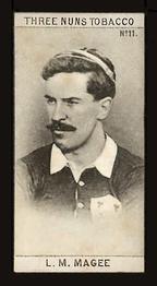 1902 J&F Bell Footballers #11 Louis Magee Front