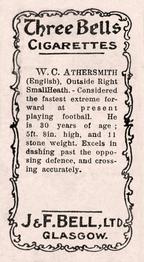 1902 J&F Bell Footballers #18 Charlie Athersmith Back