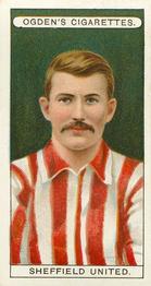 1906 Ogden's Football Club Colours #11 Sheffield United Front