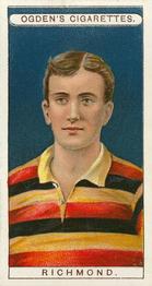 1906 Ogden's Football Club Colours #22 Richmond F.C. Front
