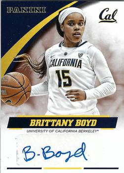 2015 Panini California Golden Bears - Autographs #BB-CAL Brittany Boyd Front