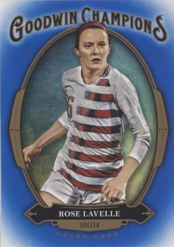 2020 Upper Deck Goodwin Champions - Royal Blue #28 Rose Lavelle Front