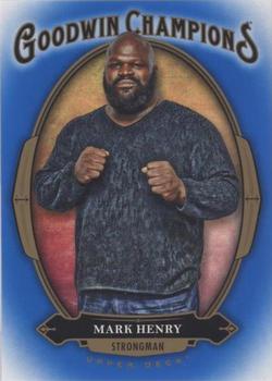 2020 Upper Deck Goodwin Champions - Royal Blue #37 Mark Henry Front