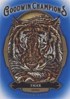 2020 Upper Deck Goodwin Champions - Royal Blue #44 Tiger Front