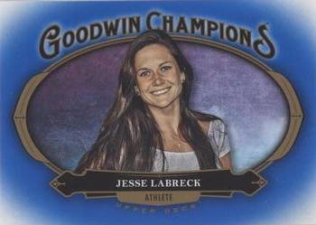 2020 Upper Deck Goodwin Champions - Royal Blue #73 Jesse Labreck Front