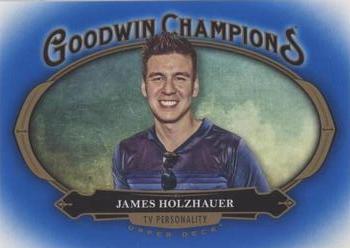 2020 Upper Deck Goodwin Champions - Royal Blue #76 James Holzhauer Front