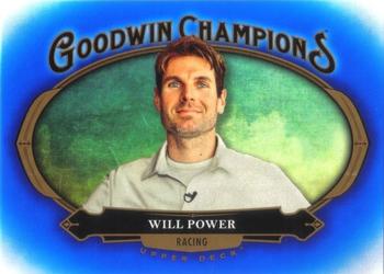 2020 Upper Deck Goodwin Champions - Royal Blue #85 Will Power Front