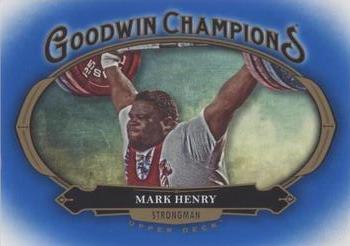 2020 Upper Deck Goodwin Champions - Royal Blue #87 Mark Henry Front