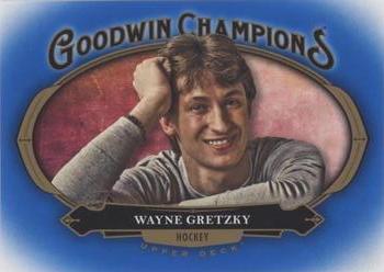 2020 Upper Deck Goodwin Champions - Royal Blue #90 Wayne Gretzky Front
