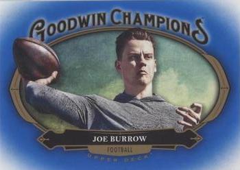 2020 Upper Deck Goodwin Champions - Royal Blue #91 Joe Burrow Front