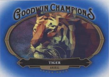 2020 Upper Deck Goodwin Champions - Royal Blue #94 Tiger Front