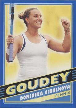 2020 Upper Deck Goodwin Champions - Goudey Royal Blue #G34 Dominika Cibulkova Front