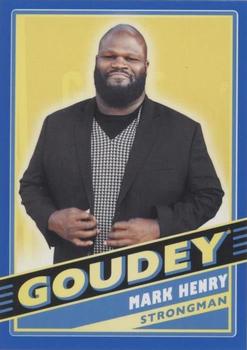 2020 Upper Deck Goodwin Champions - Goudey Royal Blue #G37 Mark Henry Front
