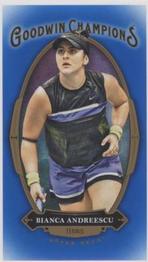 2020 Upper Deck Goodwin Champions - Minis Royal Blue #27 Bianca Andreescu Front