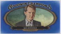 2020 Upper Deck Goodwin Champions - Minis Royal Blue #69 Ken Jennings Front