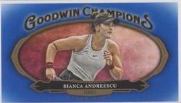 2020 Upper Deck Goodwin Champions - Minis Royal Blue #77 Bianca Andreescu Front